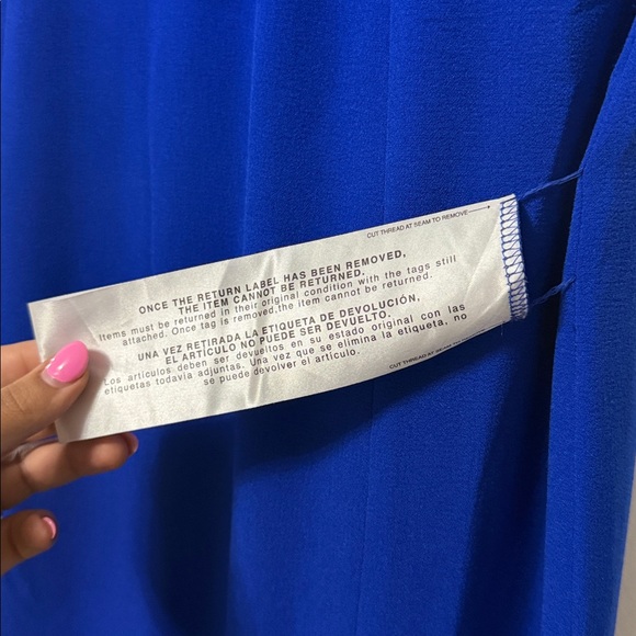 Dress the Population Royal Blue Maxi Dress brand new with tag - Picture 4 of 5